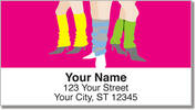 1980s Style Address Labels