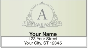 A Monogram Address Labels
