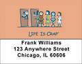 A Womans Life Is Crap Address Labels