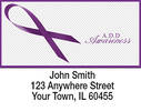 ADD Awareness Ribbon Address Labels