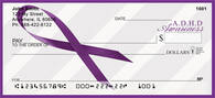 ADD Awareness Ribbon Personal Checks