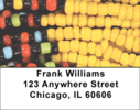 African Beads Labels - African Bead Address Labels