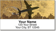 Airplane Address Labels