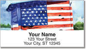 Americana Painting Address Labels