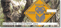 Head down under with fun Australia-themed checks featuring your favorite animals! Order yours now!