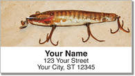 Antique Lure Address Labels