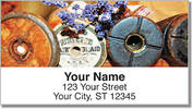 Antique Spool Address Labels