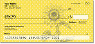 Artistic Sunflower Checks