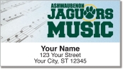 Ashwaubenon Music Address Labels