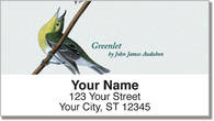 Audubon Bird Address Labels