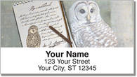 Audubon Sketch Address Labels