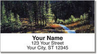 Autumn Days Address Labels