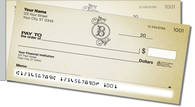B Monogram Side Tear Checks