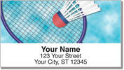 Badminton Address Labels