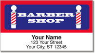 Barbershop Address Labels