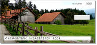 Click to view exclusive personal check designs of barns on the countryside. Order online or call CheckAdvantage today!