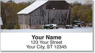 Barnyard Scene Address Labels