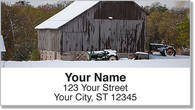 Barnyard Scene Address Labels