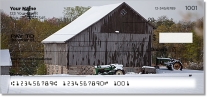 These unique personal checks feature stunning views of rustic working barns. Order yours now!