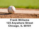 Baseball Address Labels