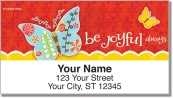 Be Joyful Address Labels