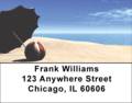 Beach Scenes Address Labels - Beach Labels