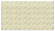 Beige Beauty Checkbook Cover