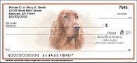 Best Breeds - Irish Setter Personal Checks