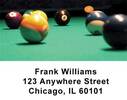 Billiard Address Labels