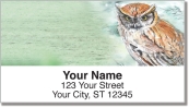 Bird Artwork Address Labels