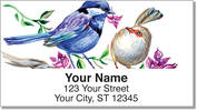 Bird Drawing Address Labels