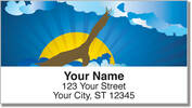 Birds in Flight Address Labels