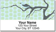 Birds on Branches Address Labels