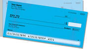 Blue Corner Scroll Side Tear Checks