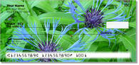 Blue Flower Checks