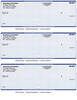 Blue Safety High Security 3 Per Page Laser Checks