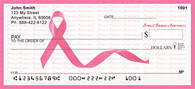 Breast Cancer Awareness Ribbon Personal Checks