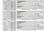 Brushed Metal Accounts Payable Designer Business Checks