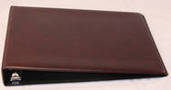 Burgundy Deskset Checkbook Cover