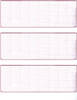 Burgundy Safety Blank Stock For 3 to a Page Voucher Computer Checks