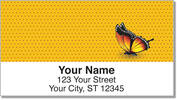 Butterfly Design Address Labels