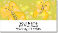 Butterfly Sketch Address Labels