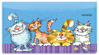 Cat-n-Mouse Checkbook Covers