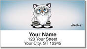 Cat  Series 2 Address Labels