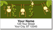 Cheeky Monkey Address Labels