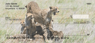 Cheetah Cubs Personal Checks