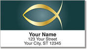 Christian Symbol Address Labels