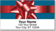 Christmas Bow Address Labels