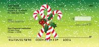 Christmas Candy Canes Personal Checks