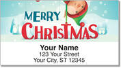 Christmas Elf Address Labels